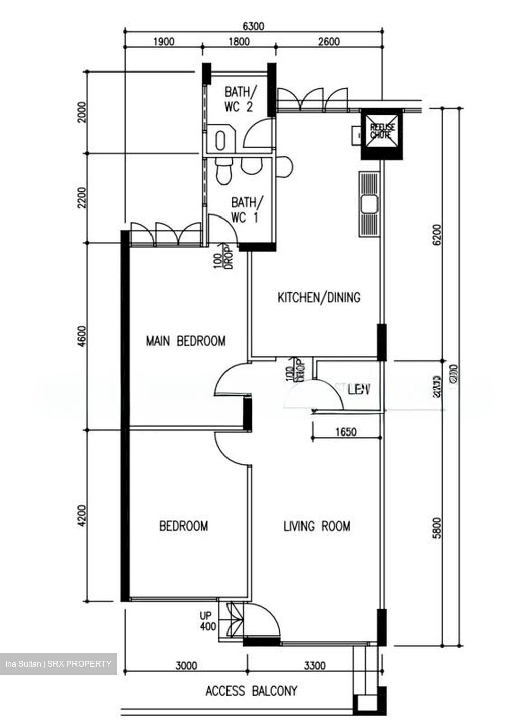 Blk 114 Chong Pang Vale (Yishun), HDB 3 Rooms #502996441